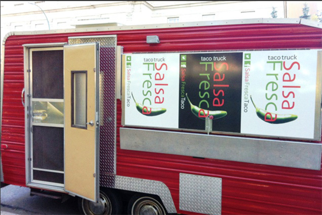 Salsa fresco food truck Regina