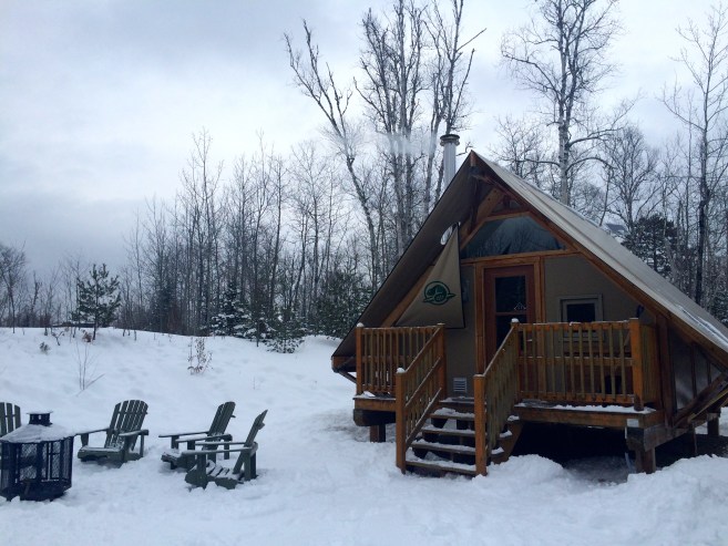 Parks Canada oTENTik in Mauricie National Park