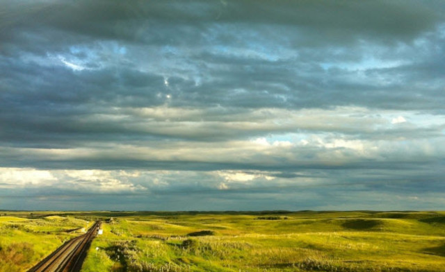 golden hour on the prairies, Saskatchewan